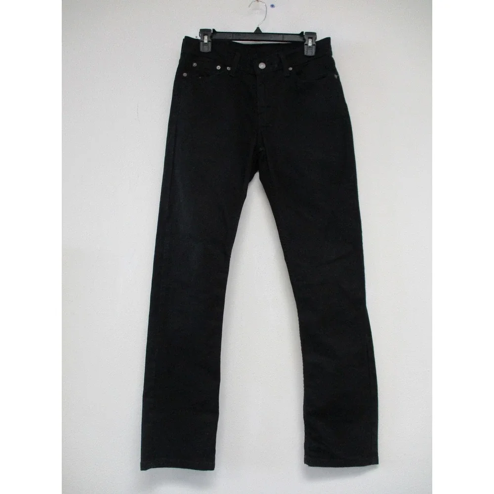 Levi's 511 Jeans Mens 30x32 Black‎ Slim Fit Denim Classic 5-Pocket Utility